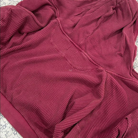 BDG Raspberry Cropped Hooded Jacket - Picture 2 of 2